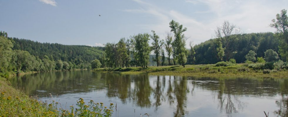 По Юрюзани на серфовых досках