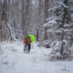 Зимний велосипедный поход на Зигальгу (0% грязи)