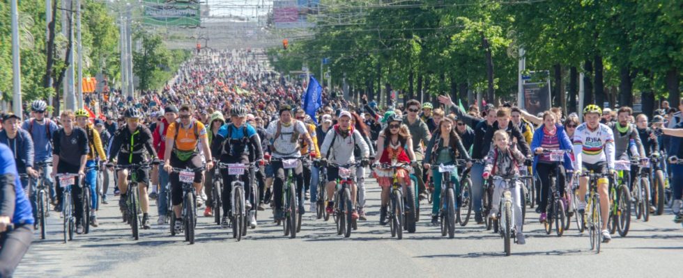 День 1000 велосипедистов 2019
