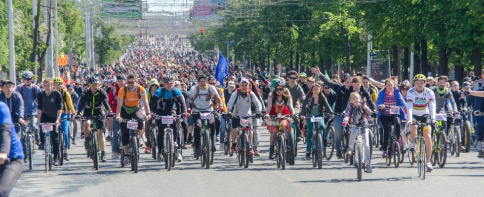 День 1000 велосипедистов 2019