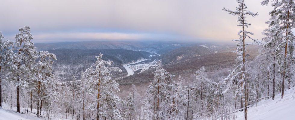 Зимний хребет Караташ, станция Айгир